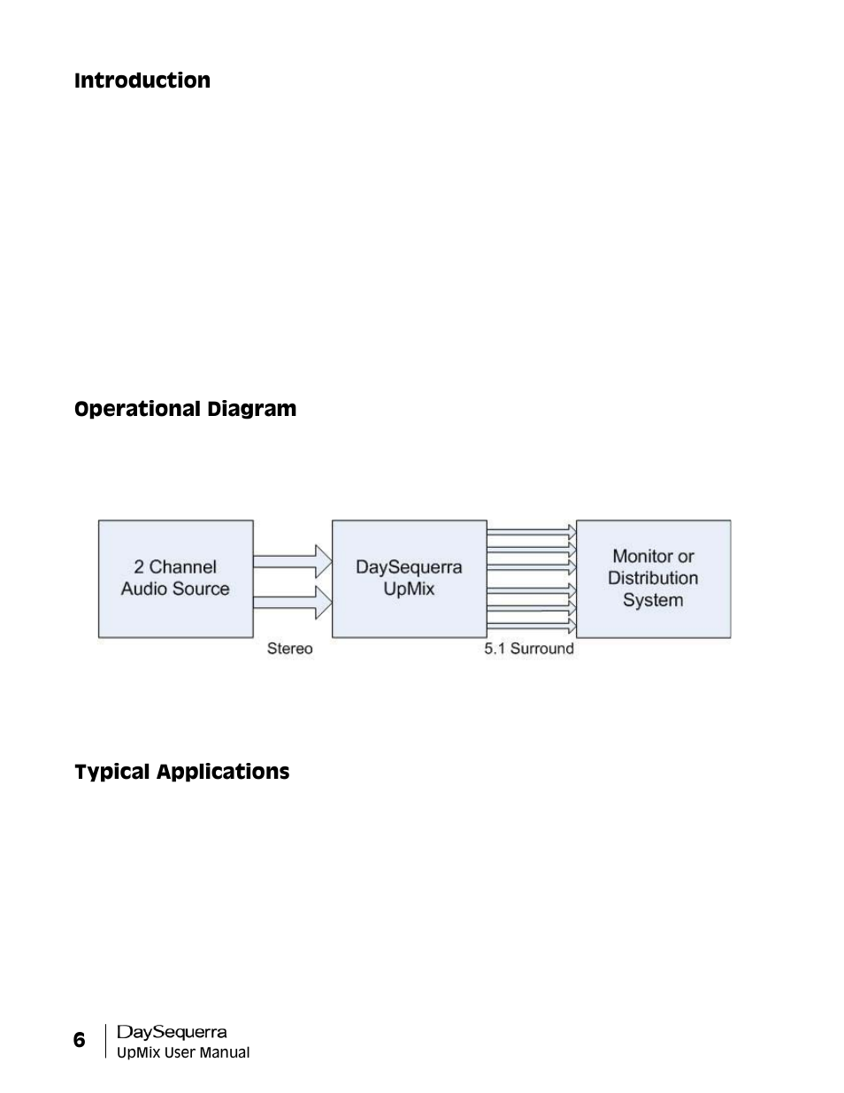 DaySequerra UpMix User Manual | Page 8 / 22