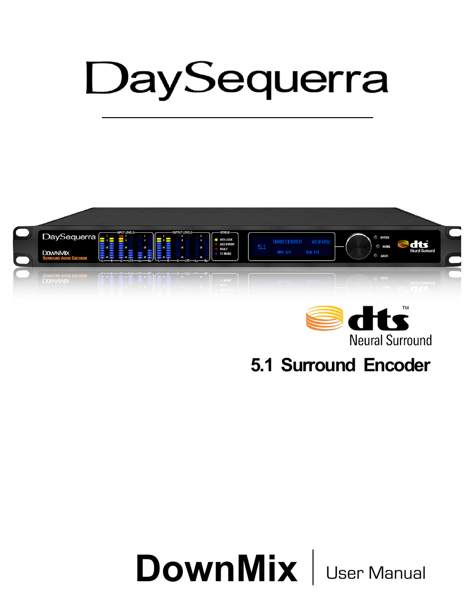 DaySequerra DownMix User Manual | 20 pages