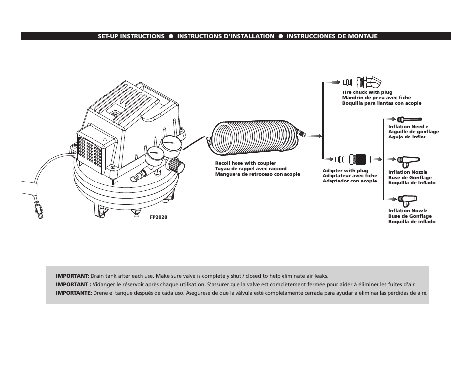 Campbell Hausfeld IN620701AV User Manual | Page 2 / 2