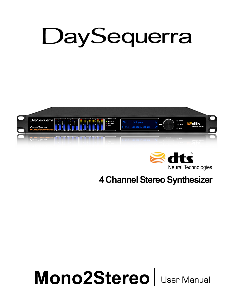 DaySequerra Mono2Stereo User Manual | 20 pages