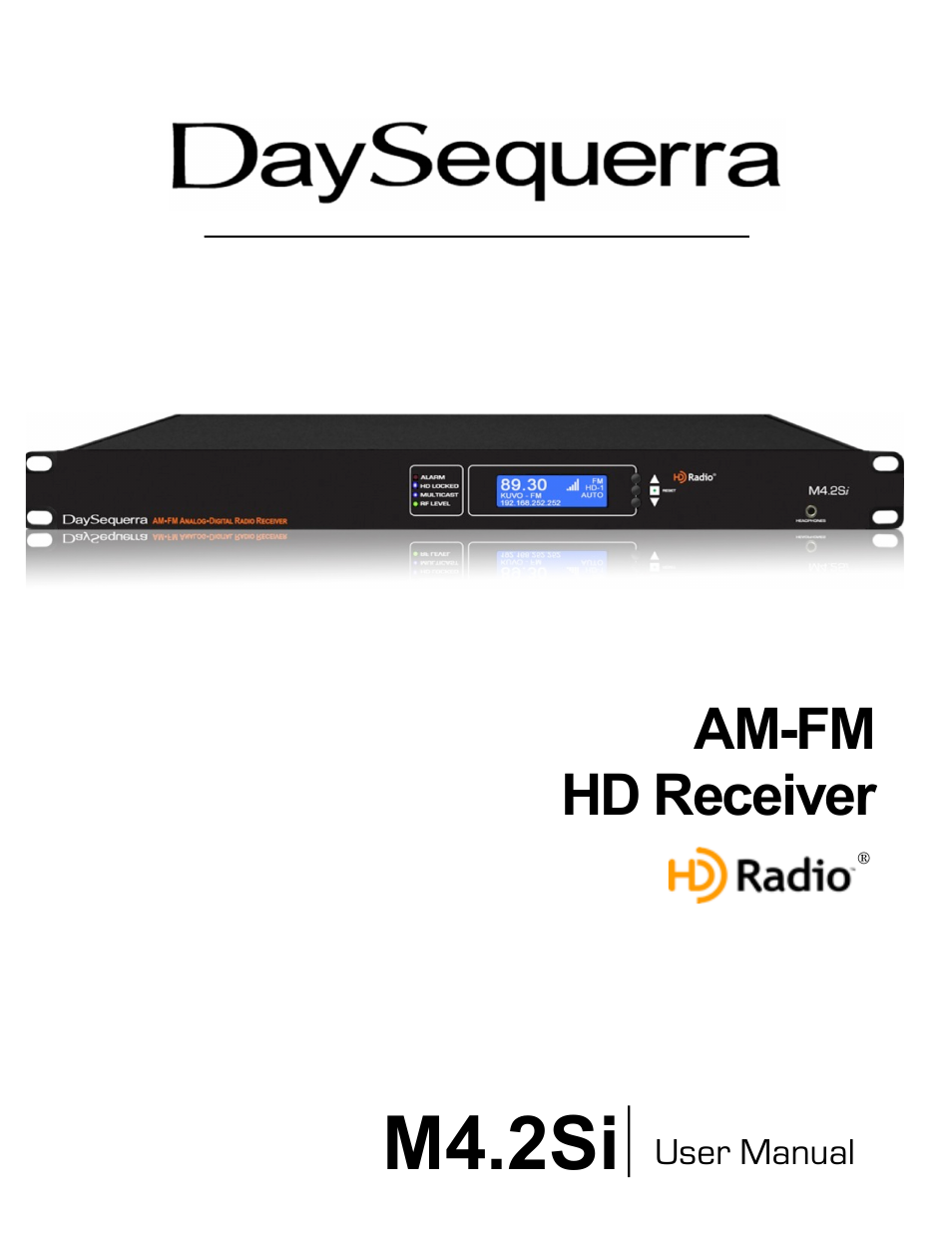 DaySequerra M4.2Si AM-FM User Manual | 23 pages