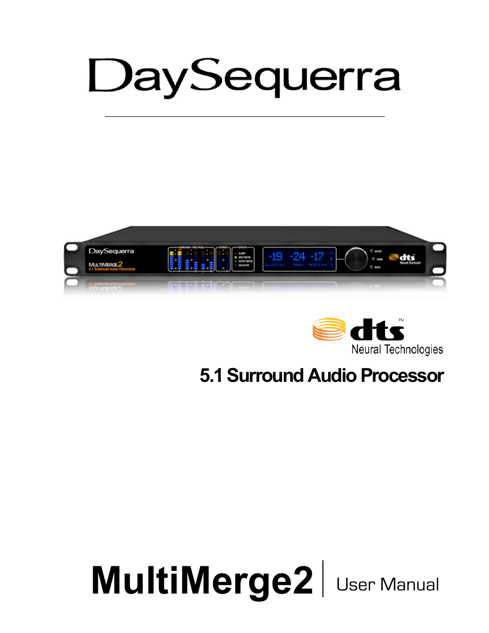 DaySequerra MultiMerge2 User Manual | 19 pages