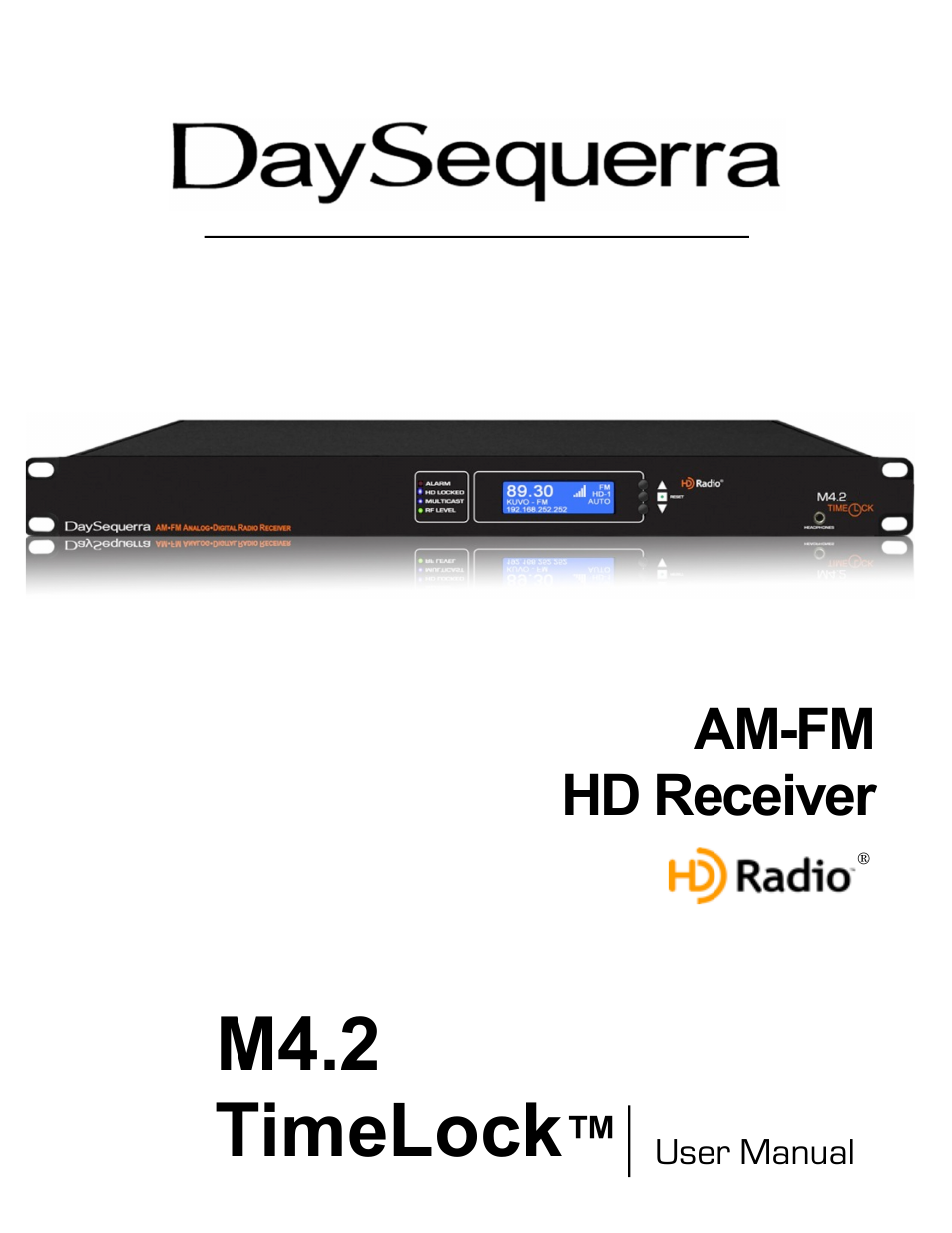 DaySequerra M4.2 TimeLock User Manual | 24 pages