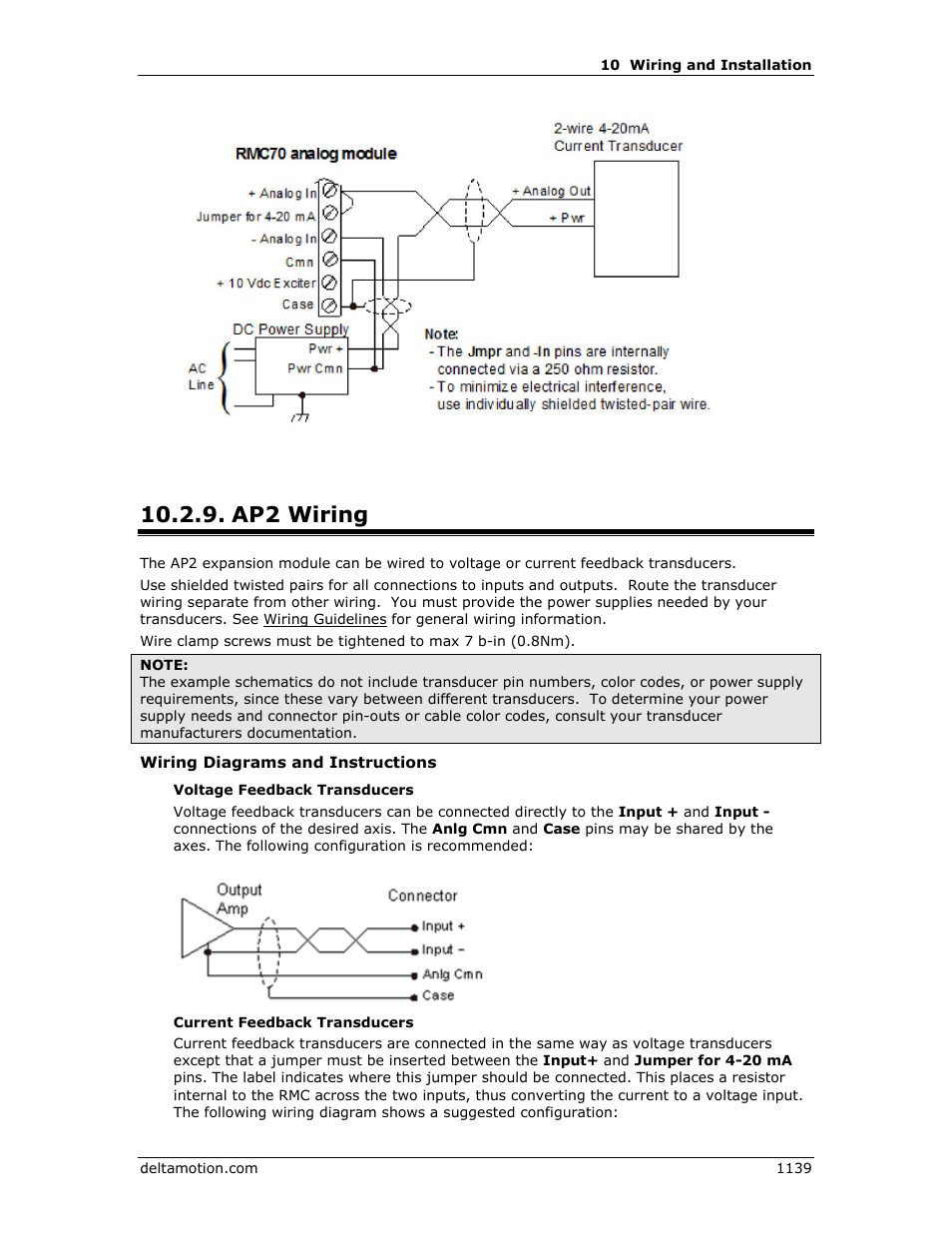 Ap2 wiring, Ap2 wiring 9 | Delta RMC151 User Manual | Page 1159 / 1221