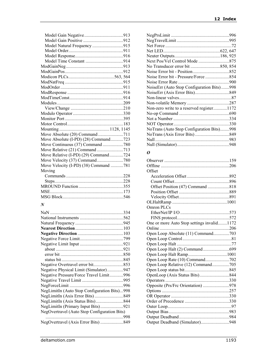 Delta RMC151 User Manual | Page 1213 / 1221