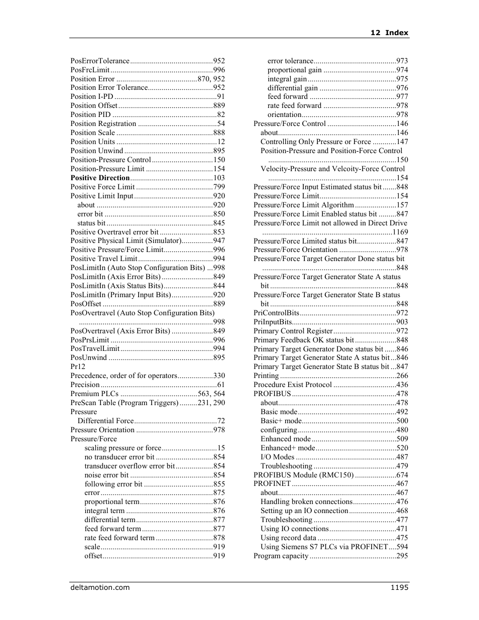 Delta RMC151 User Manual | Page 1215 / 1221
