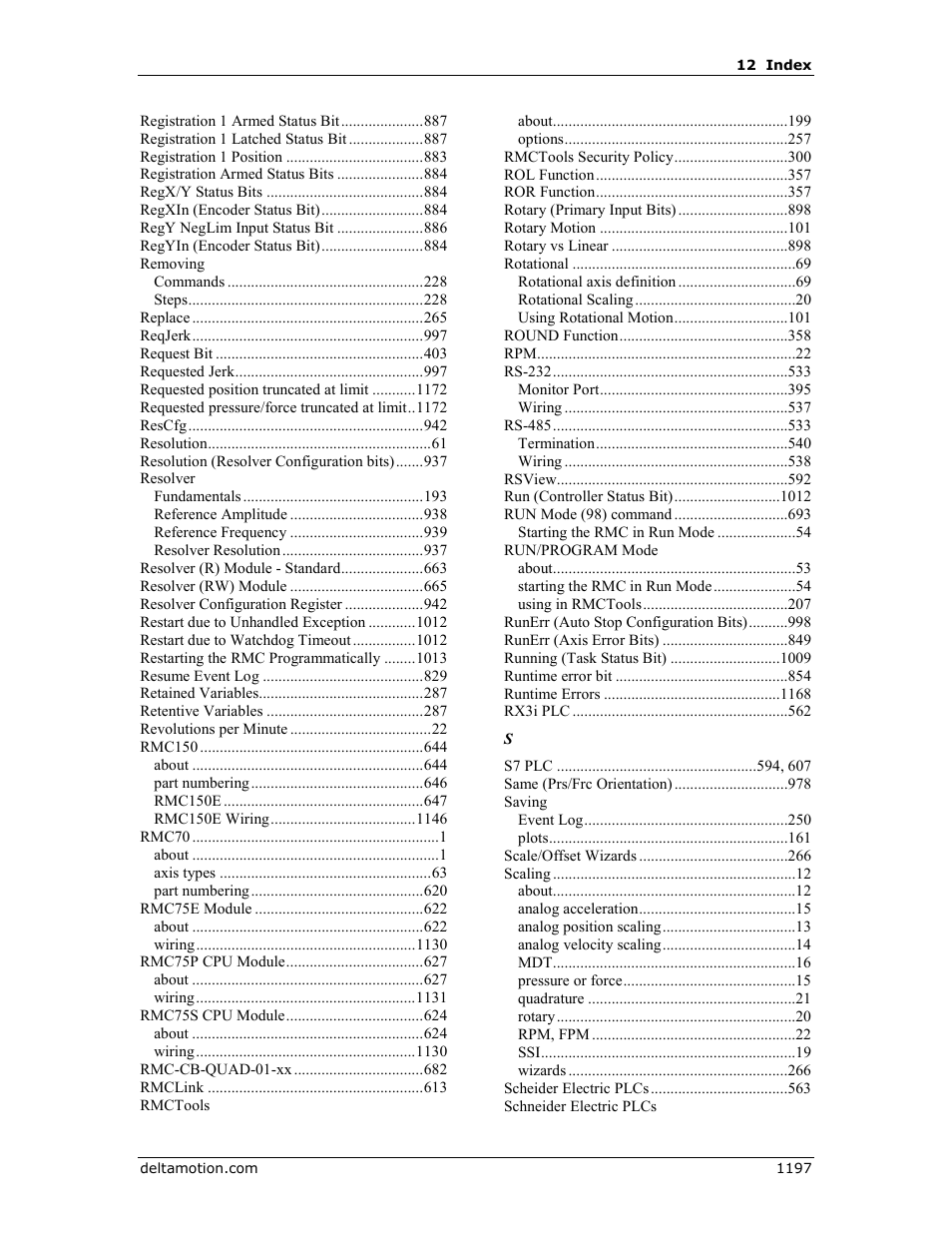 Delta RMC151 User Manual | Page 1217 / 1221