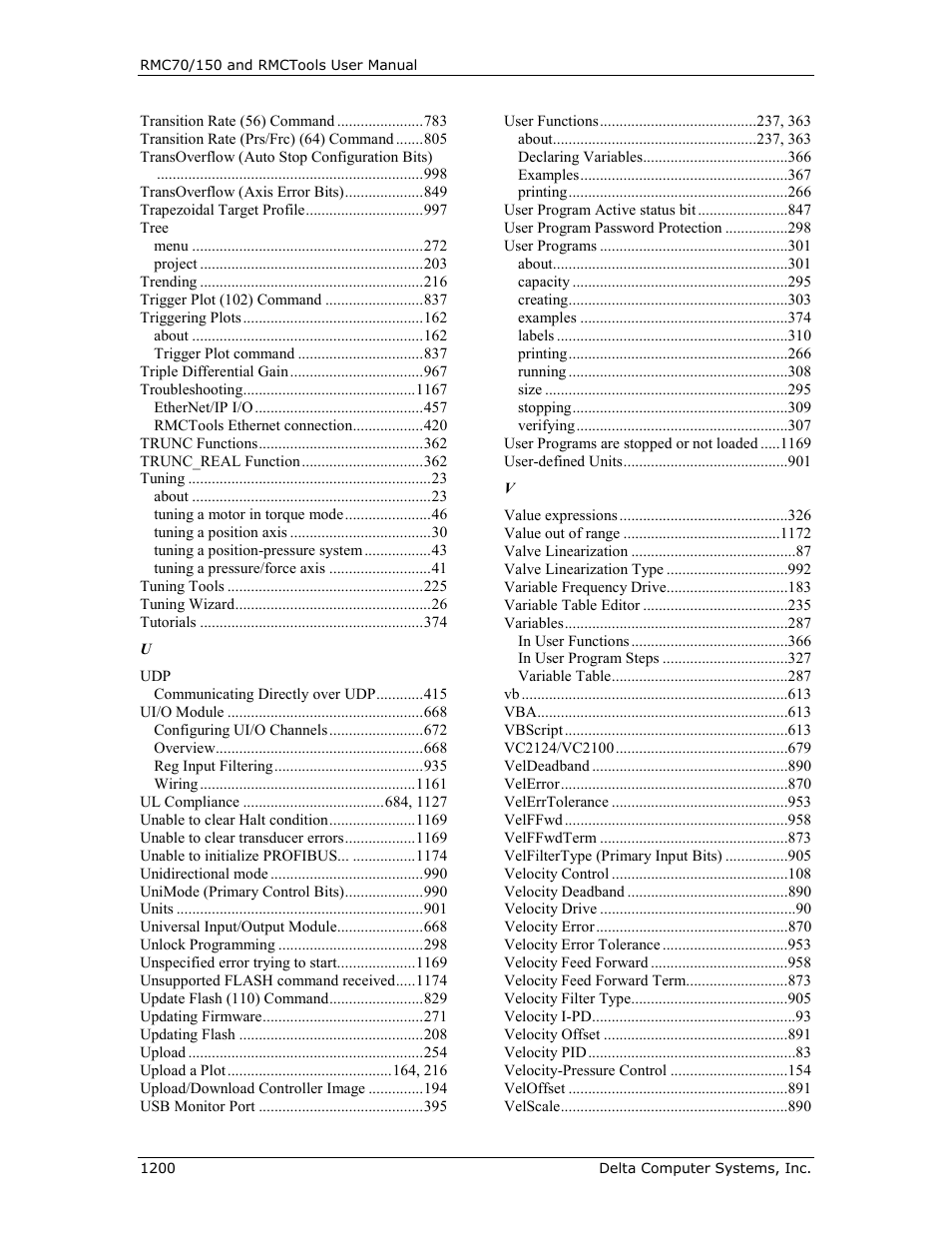 Delta RMC151 User Manual | Page 1220 / 1221