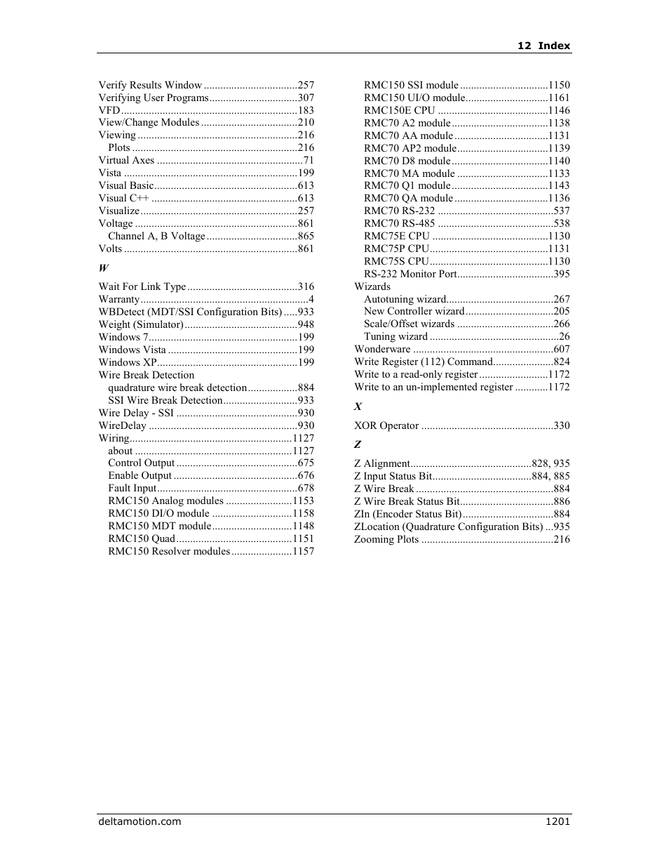 Delta RMC151 User Manual | Page 1221 / 1221