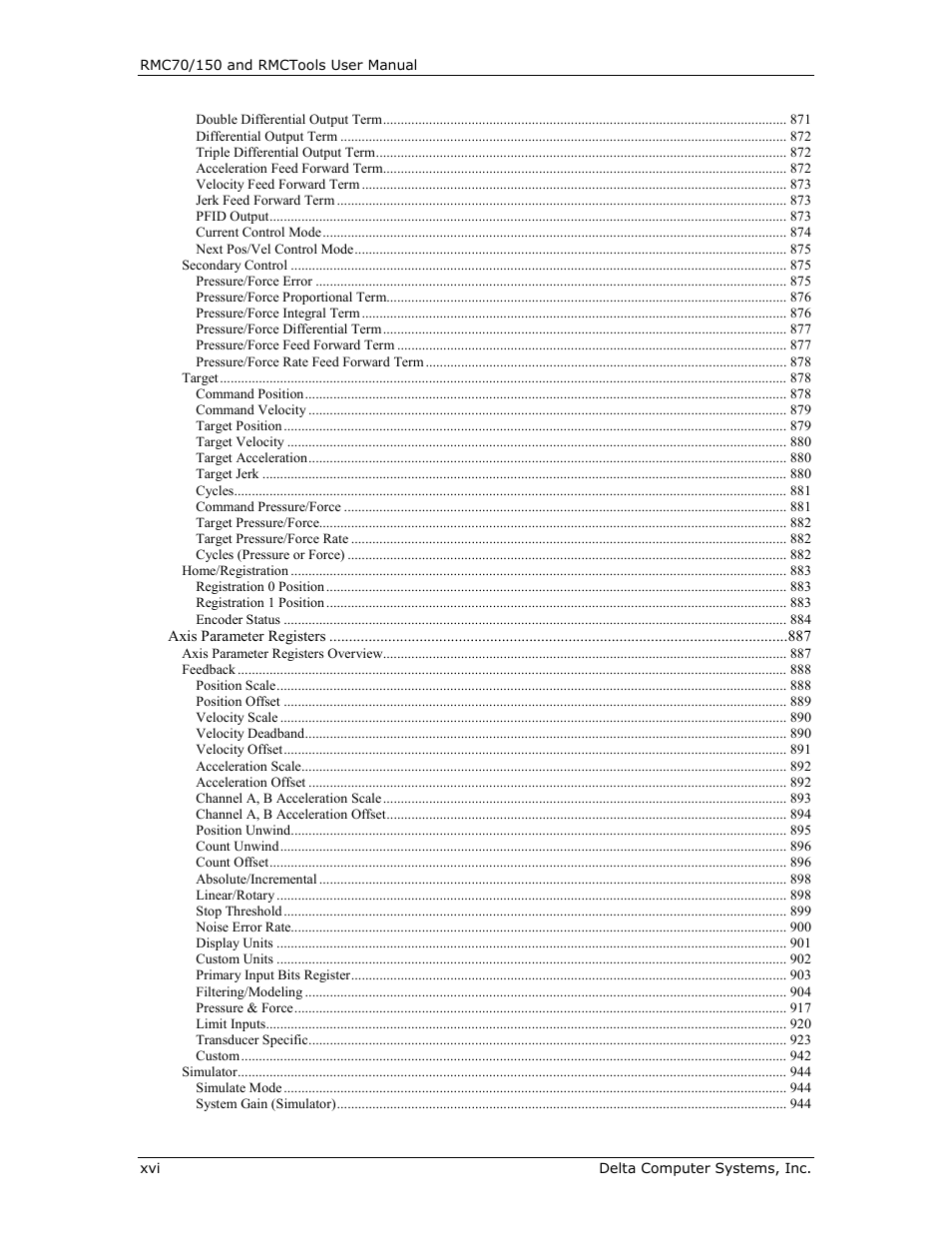 Delta RMC151 User Manual | Page 16 / 1221