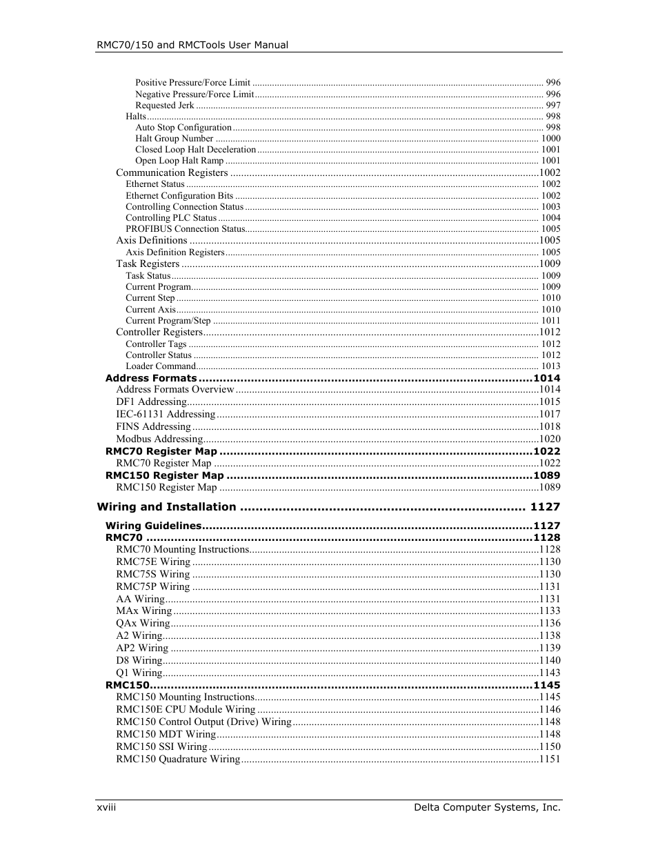 Delta RMC151 User Manual | Page 18 / 1221