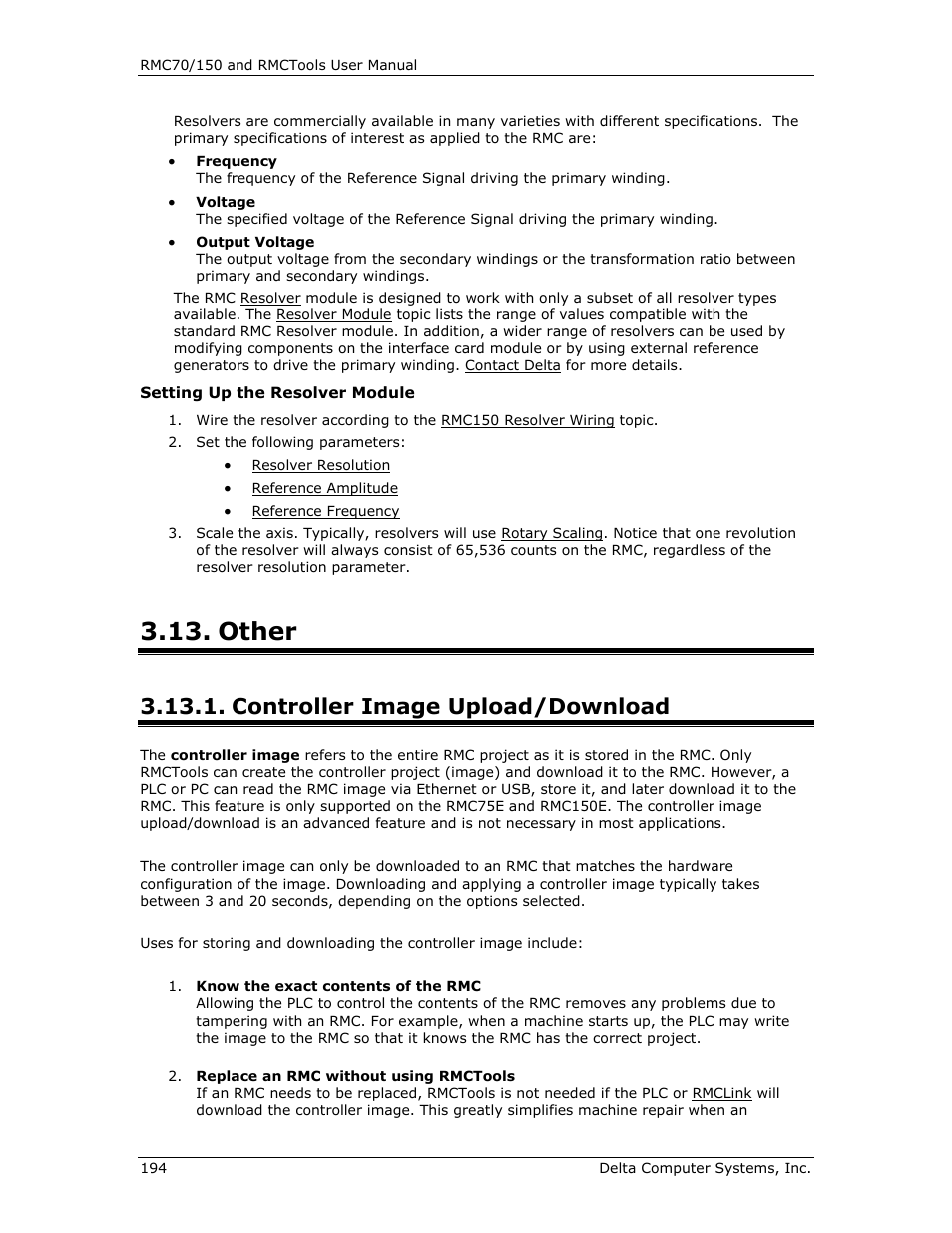 Other, Controller image upload/download | Delta RMC151 User Manual | Page 214 / 1221