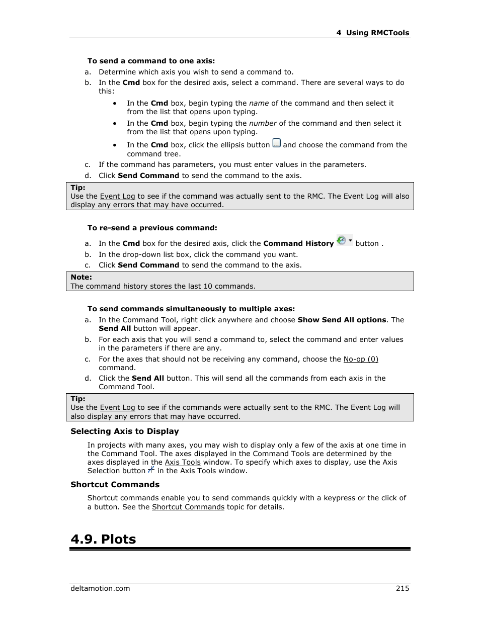 Plots | Delta RMC151 User Manual | Page 235 / 1221