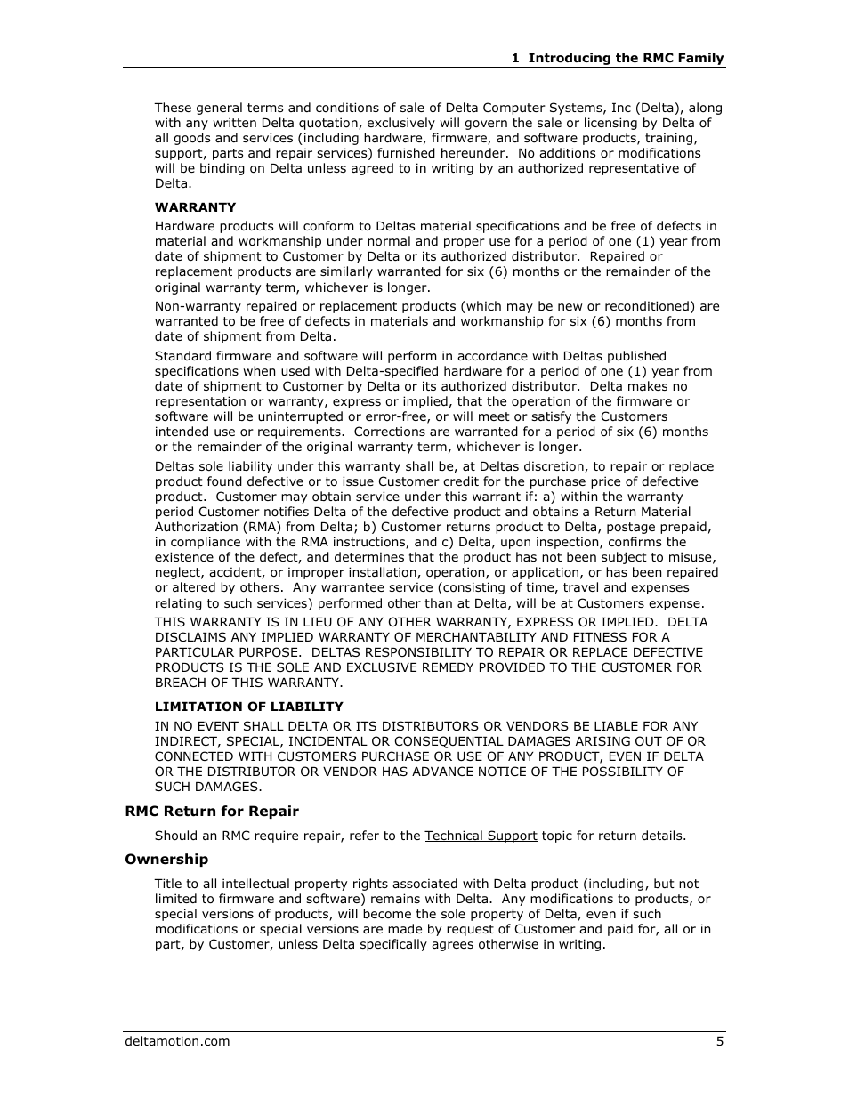 Delta RMC151 User Manual | Page 25 / 1221