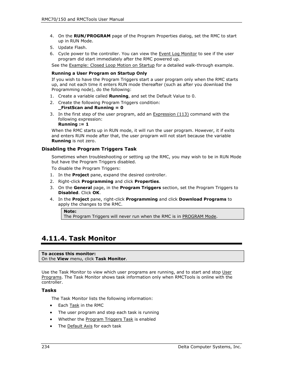 Task monitor | Delta RMC151 User Manual | Page 254 / 1221