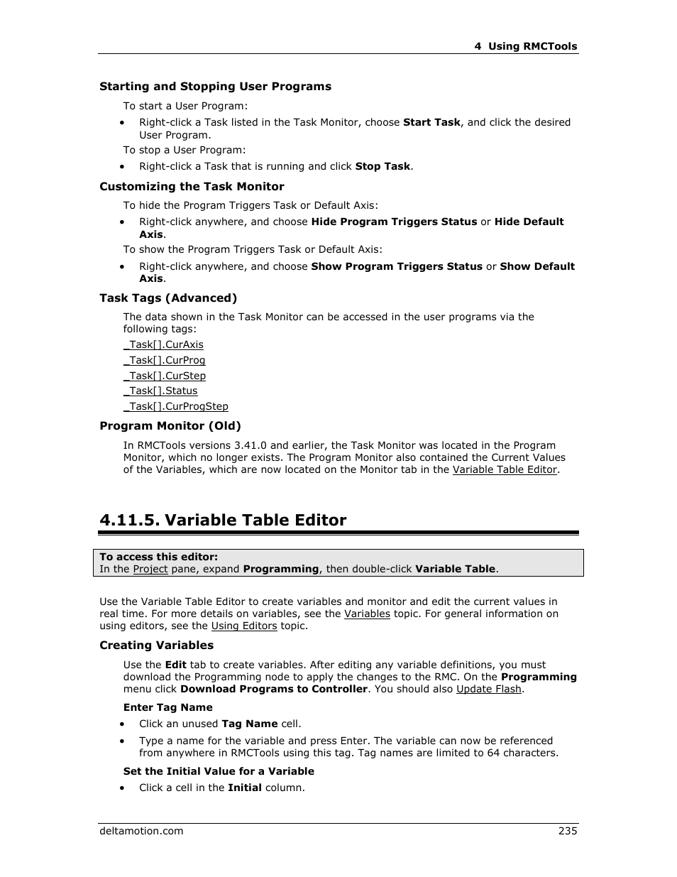 Variable table editor | Delta RMC151 User Manual | Page 255 / 1221