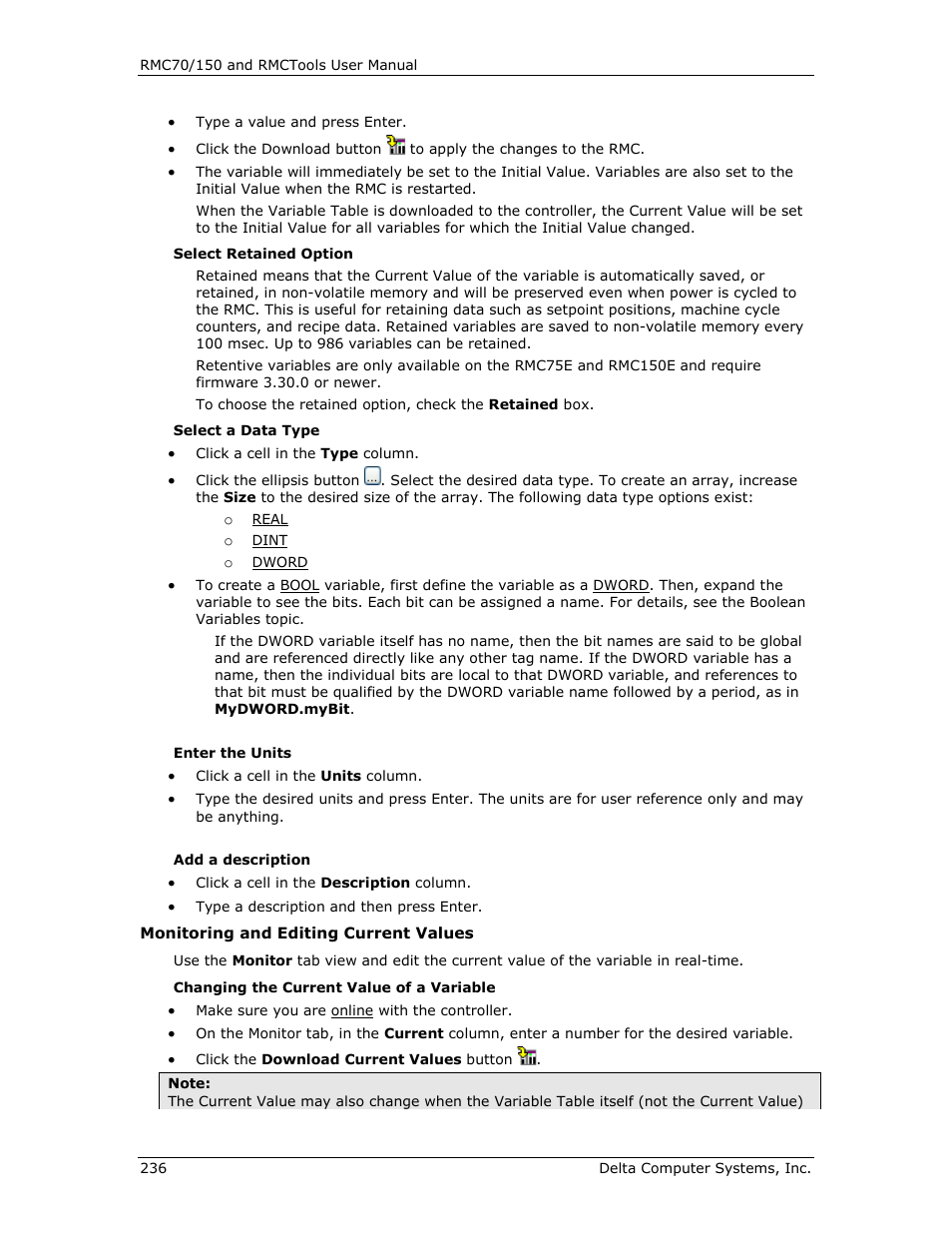 Delta RMC151 User Manual | Page 256 / 1221