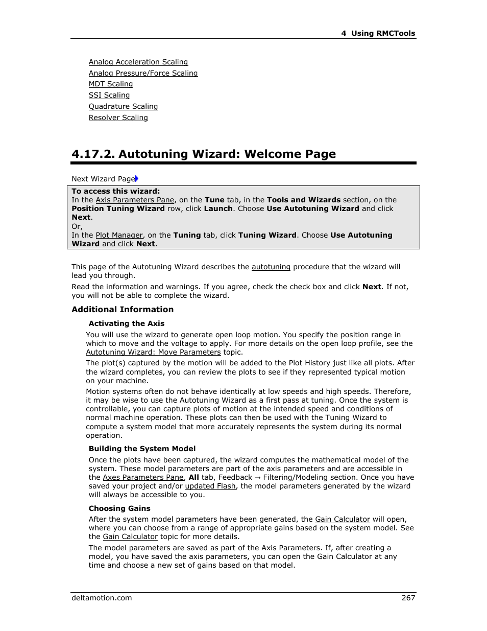 Autotuning wizard: welcome page | Delta RMC151 User Manual | Page 287 / 1221