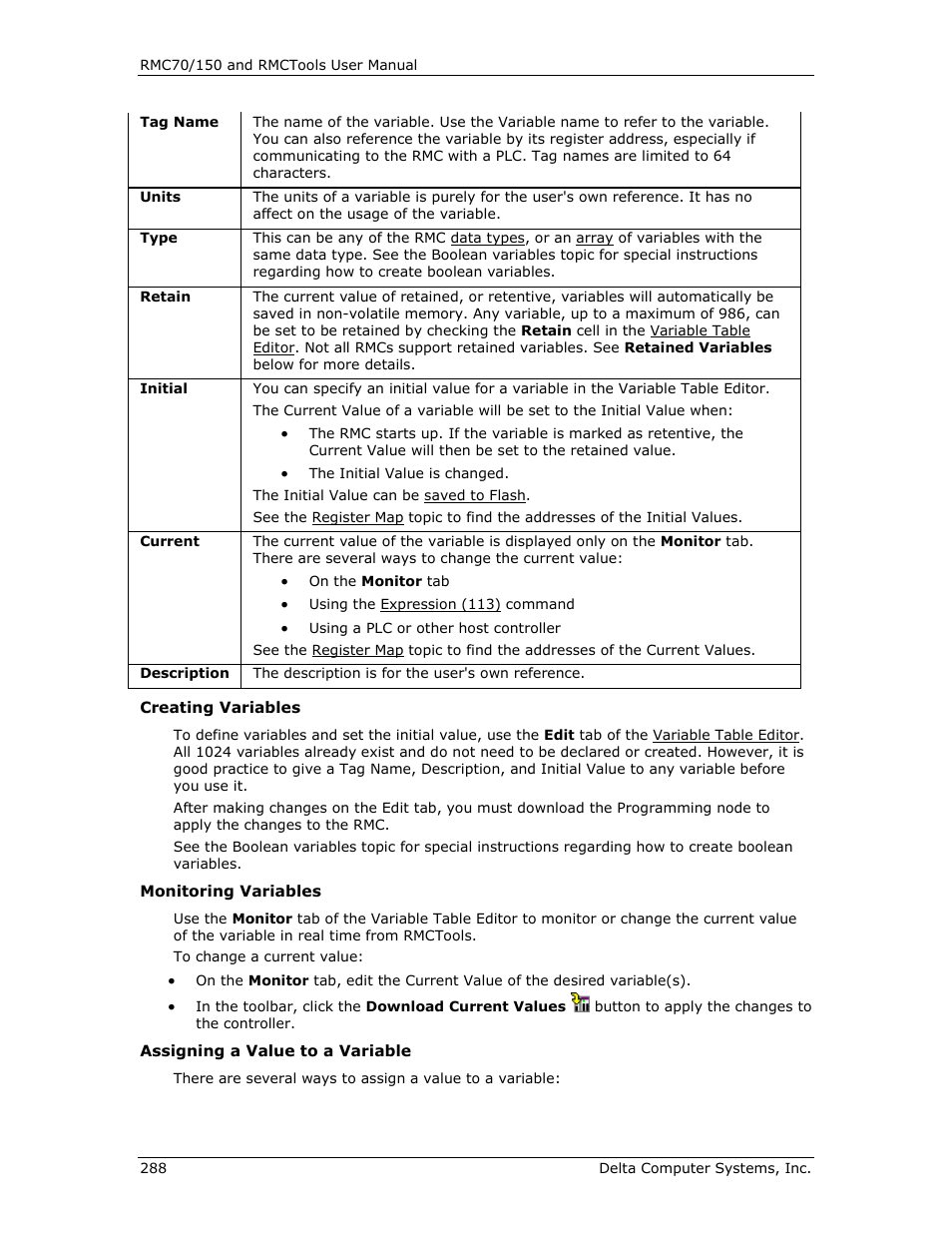 Delta RMC151 User Manual | Page 308 / 1221