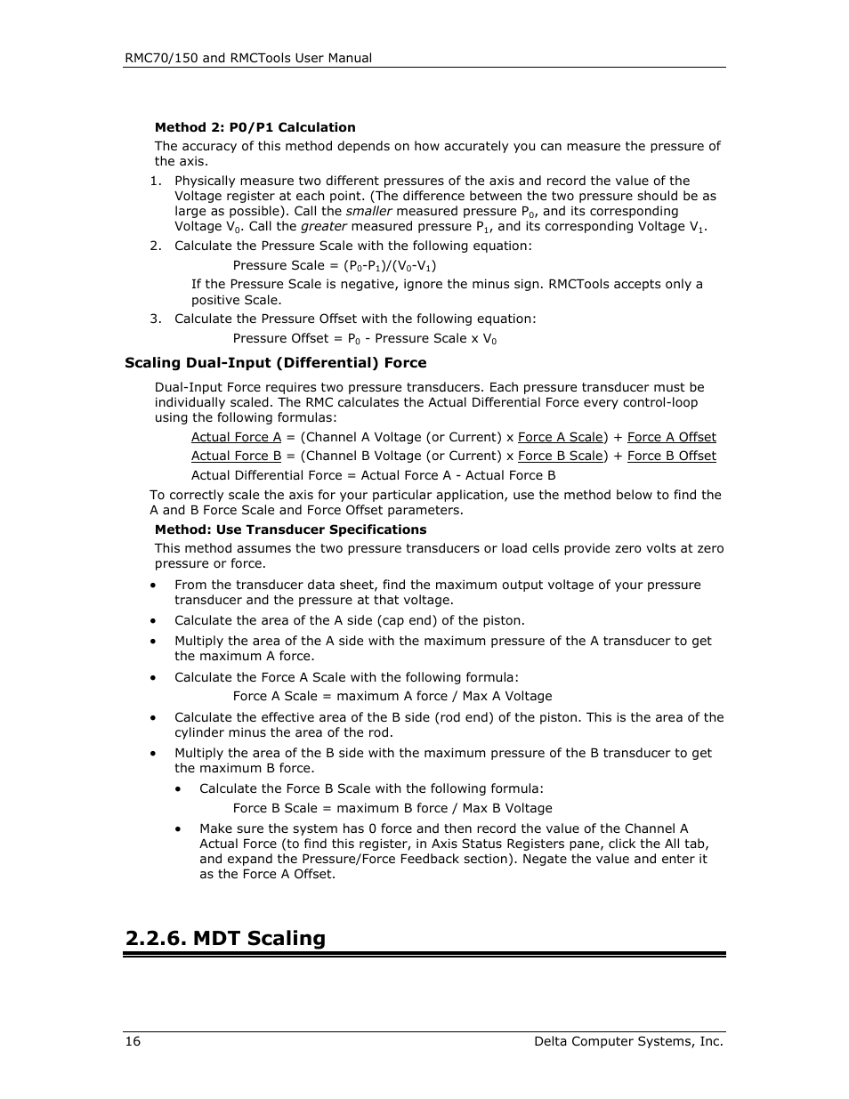 Mdt scaling | Delta RMC151 User Manual | Page 36 / 1221