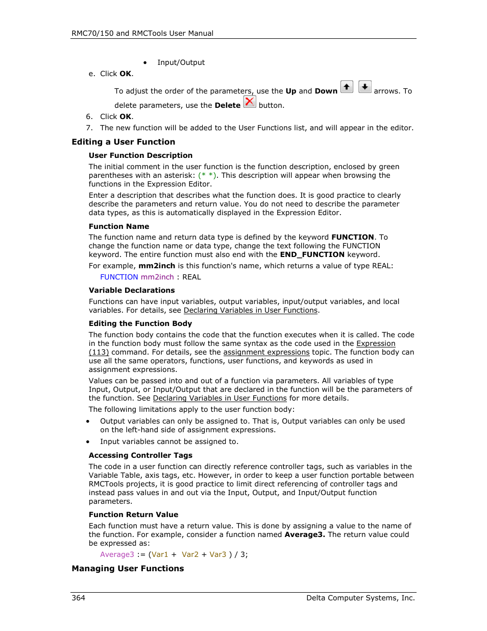 Delta RMC151 User Manual | Page 384 / 1221
