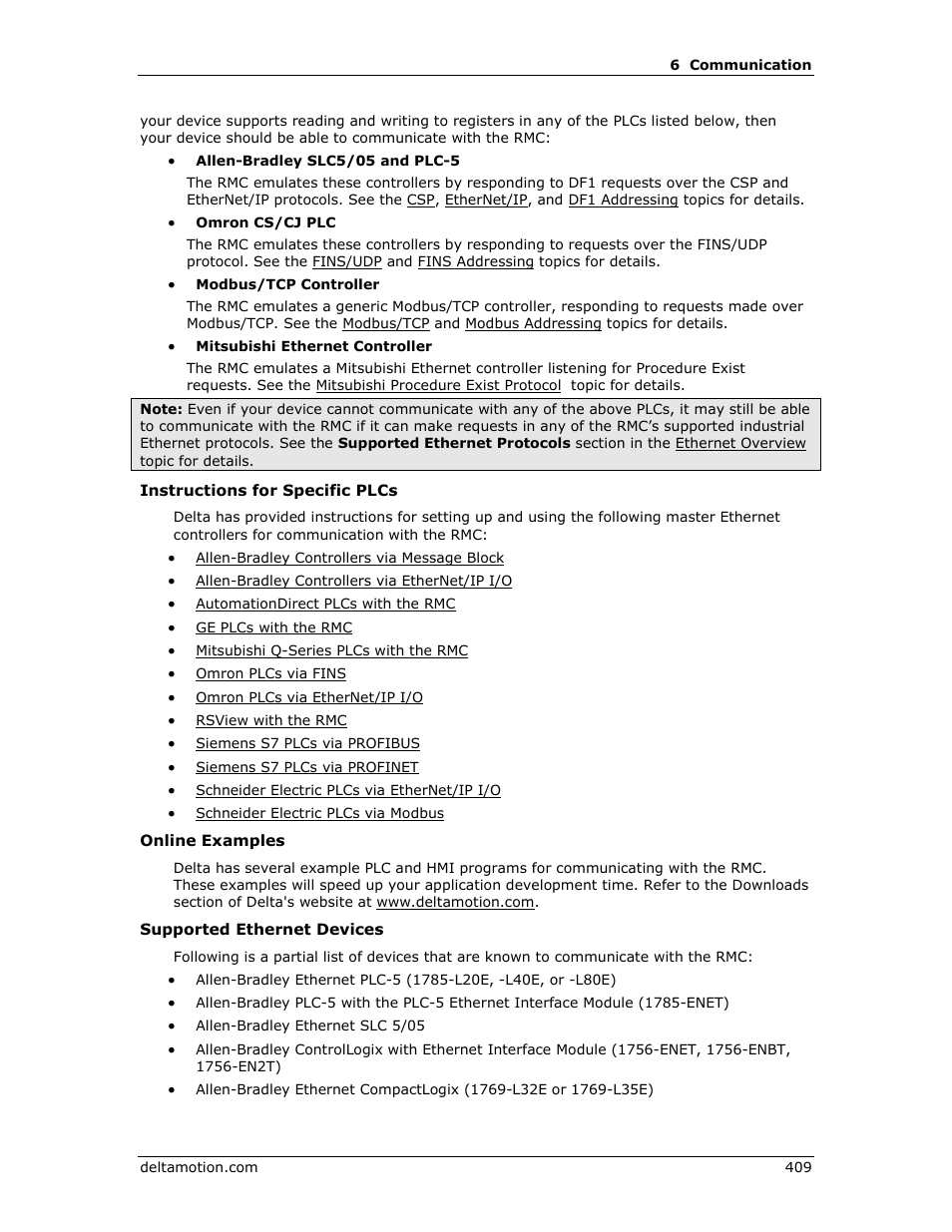 Delta RMC151 User Manual | Page 429 / 1221