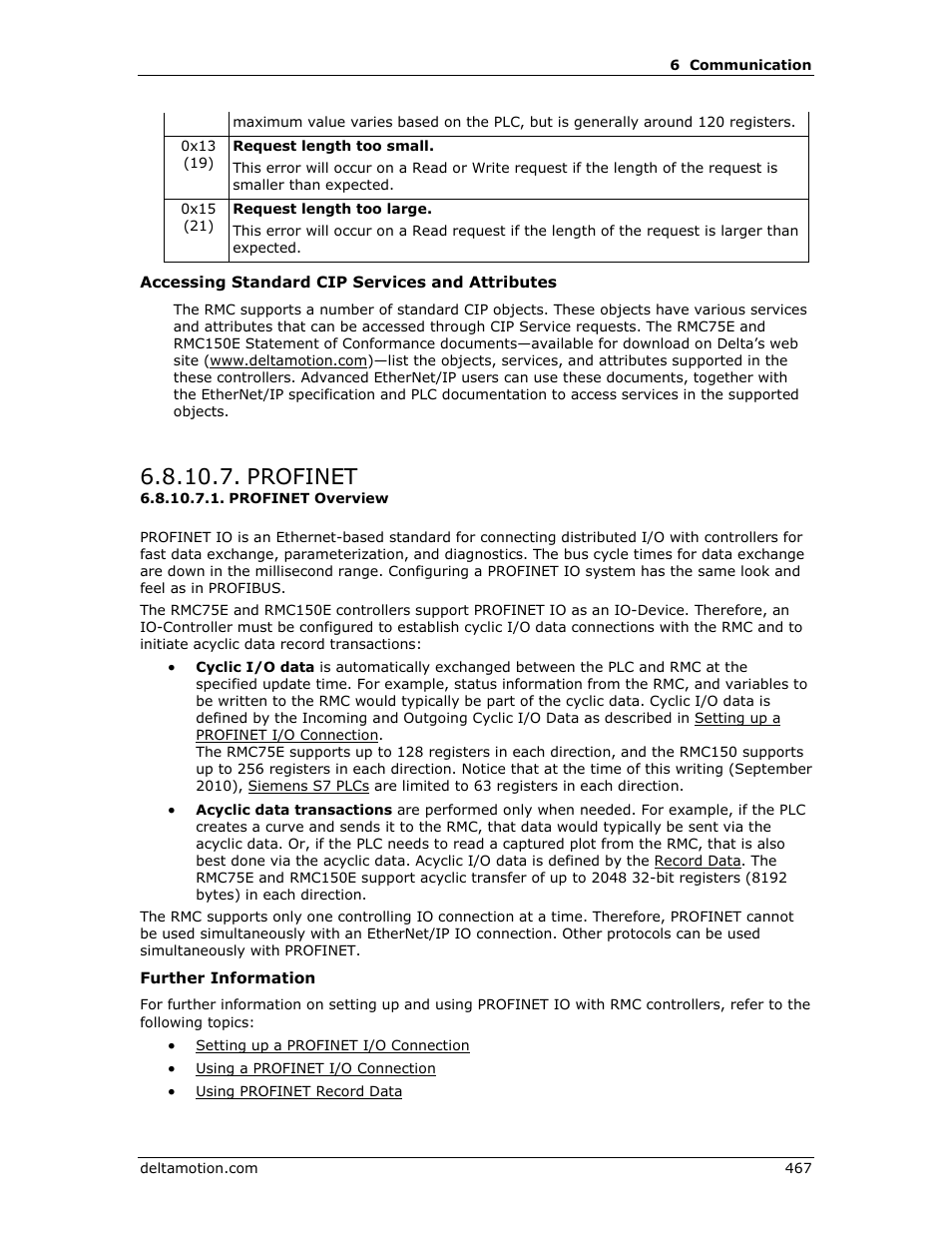 Profinet, Profinet overview | Delta RMC151 User Manual | Page 487 / 1221