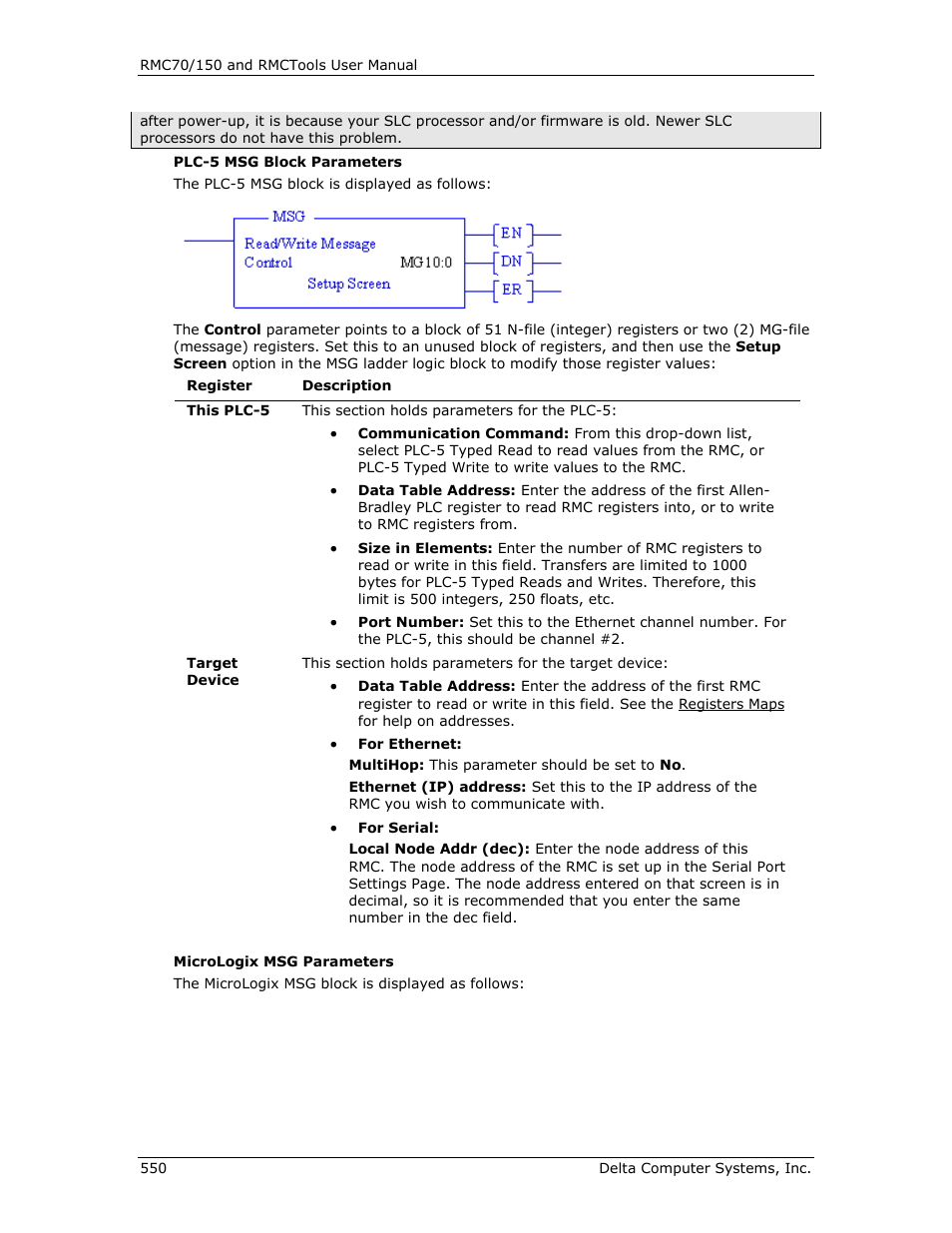 Delta RMC151 User Manual | Page 570 / 1221