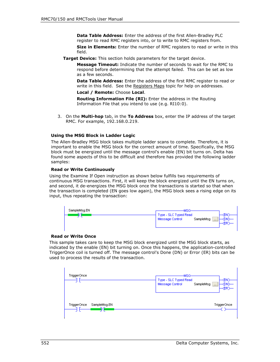 Delta RMC151 User Manual | Page 572 / 1221