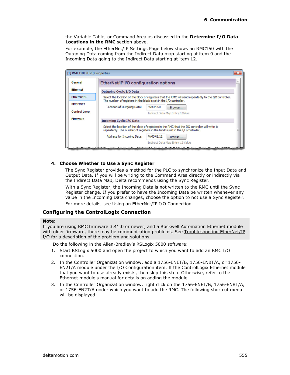 Delta RMC151 User Manual | Page 575 / 1221
