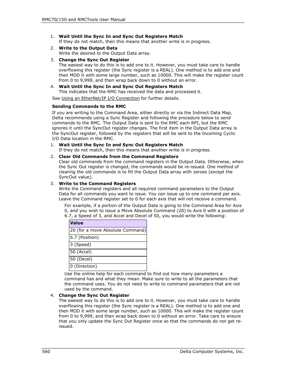 Delta RMC151 User Manual | Page 580 / 1221