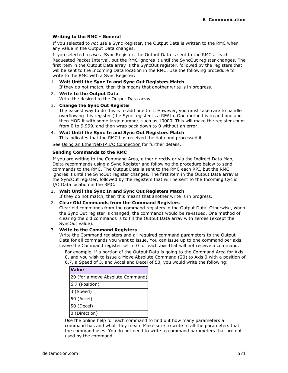 Delta RMC151 User Manual | Page 591 / 1221