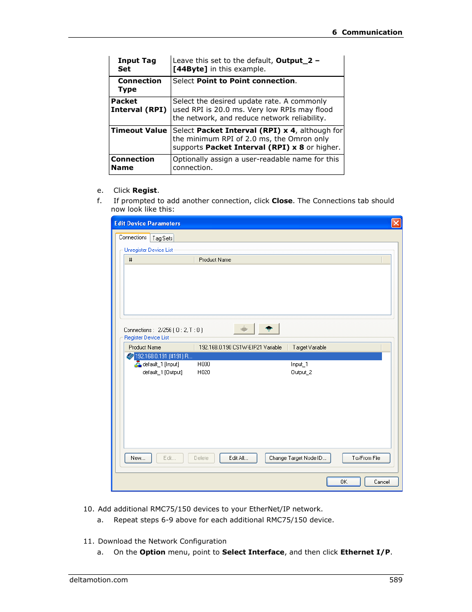 Delta RMC151 User Manual | Page 609 / 1221