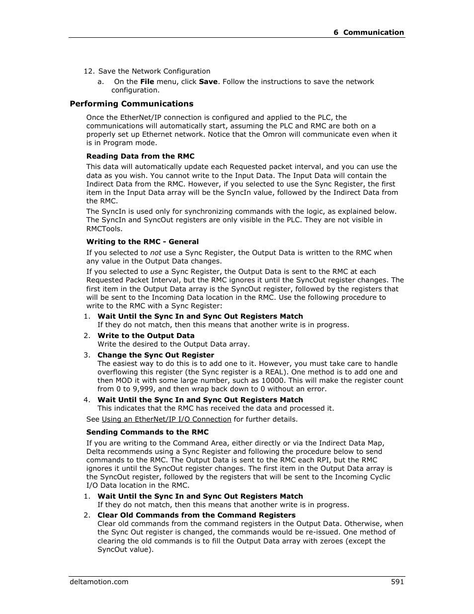 Delta RMC151 User Manual | Page 611 / 1221