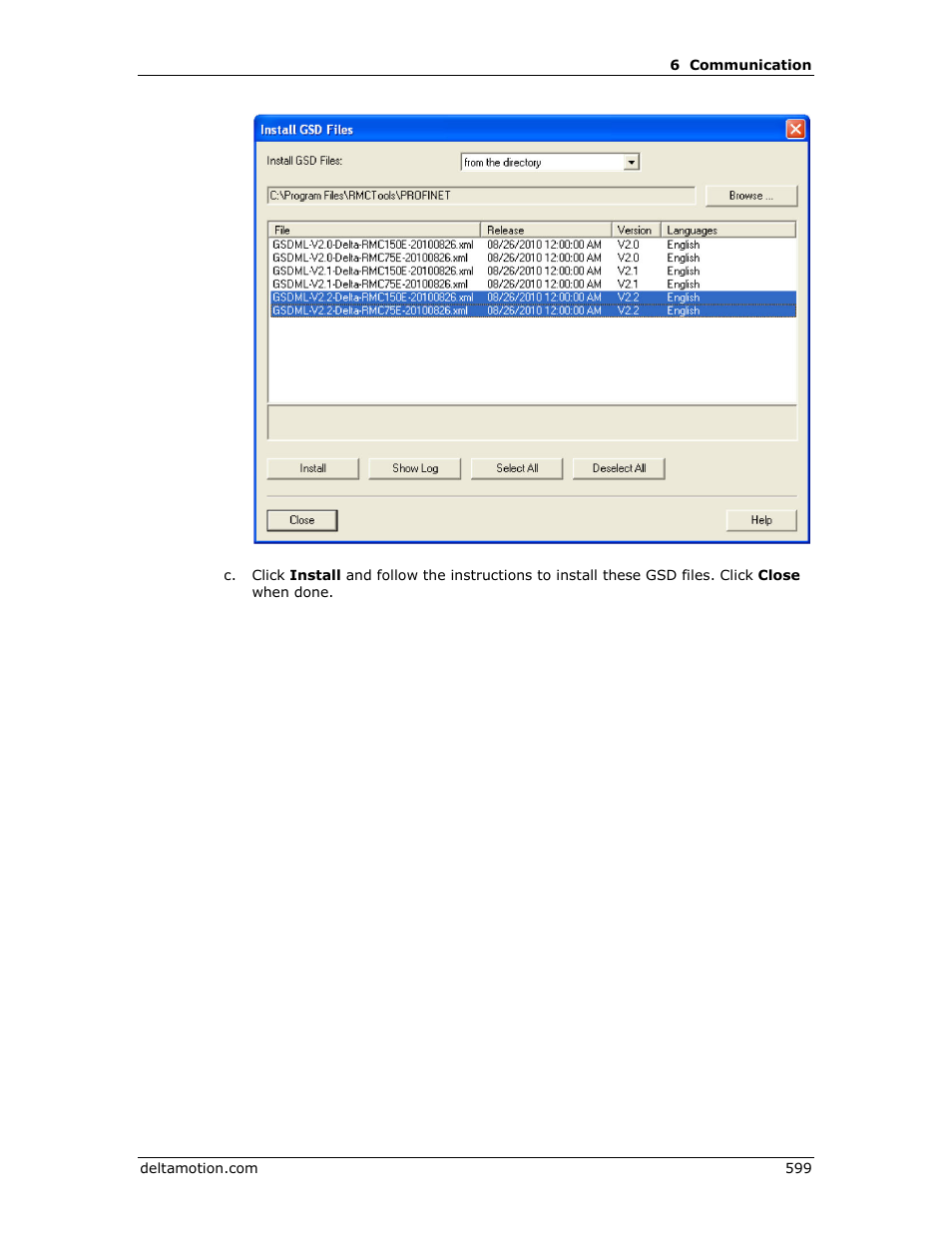 Delta RMC151 User Manual | Page 619 / 1221