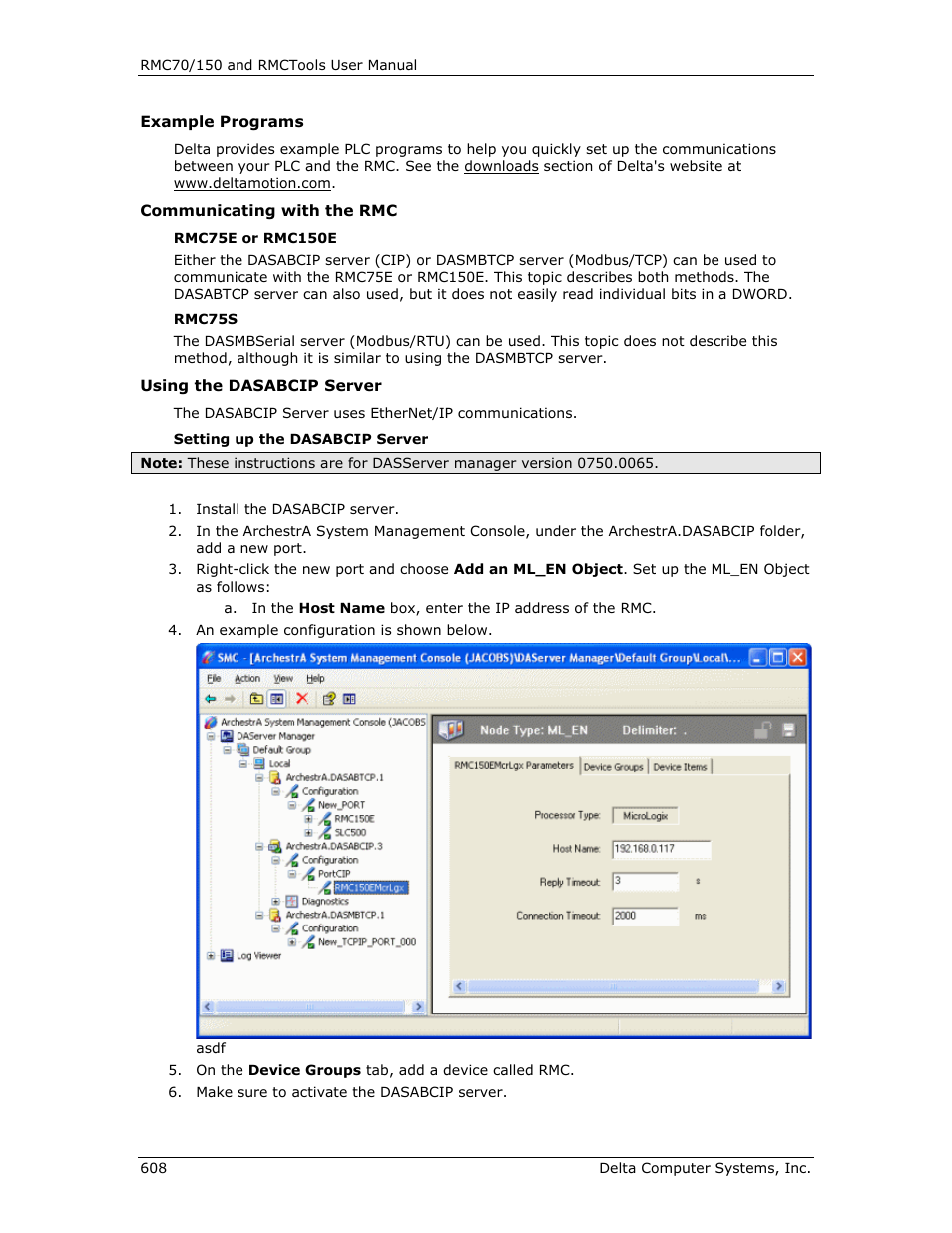 Delta RMC151 User Manual | Page 628 / 1221