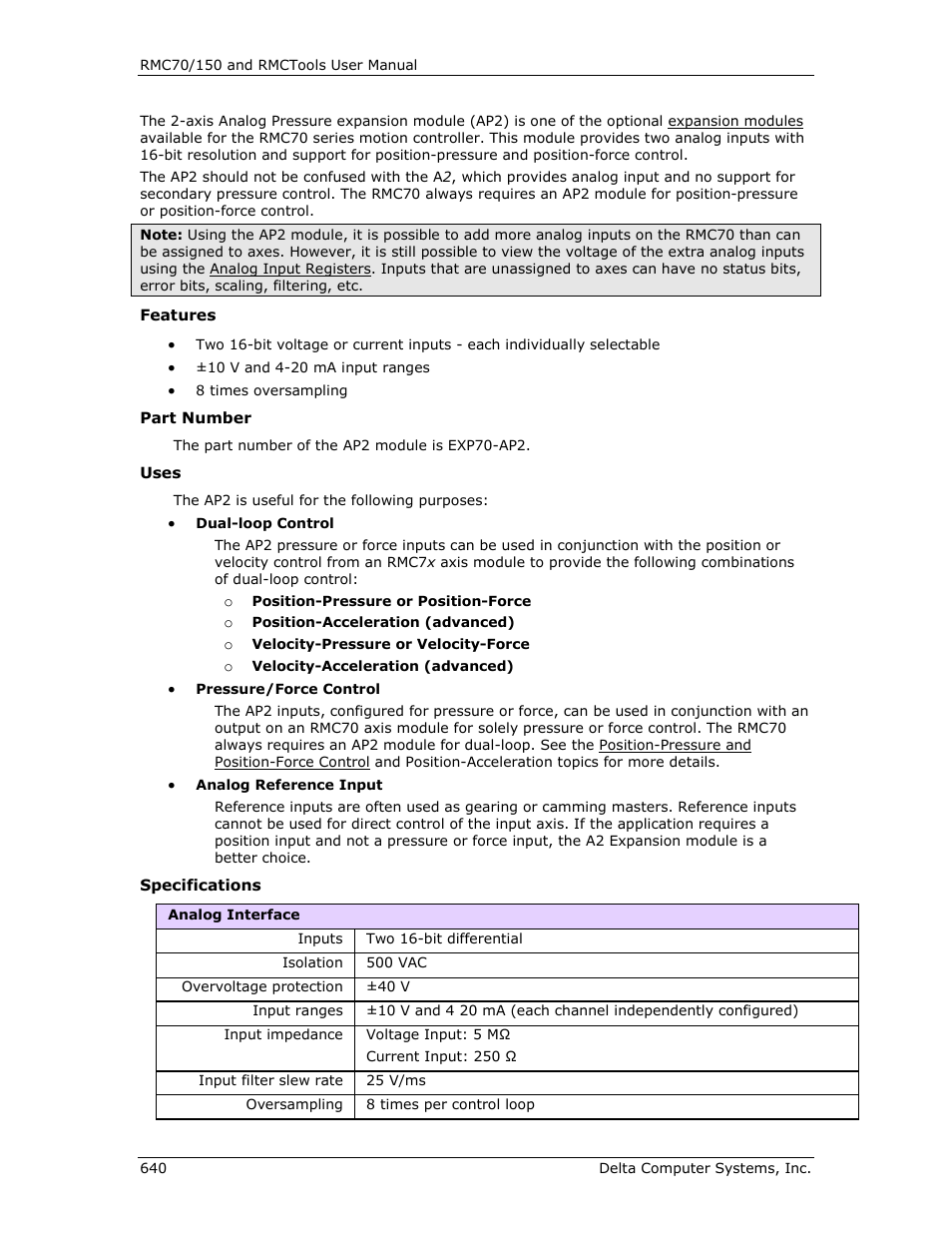 Delta RMC151 User Manual | Page 660 / 1221