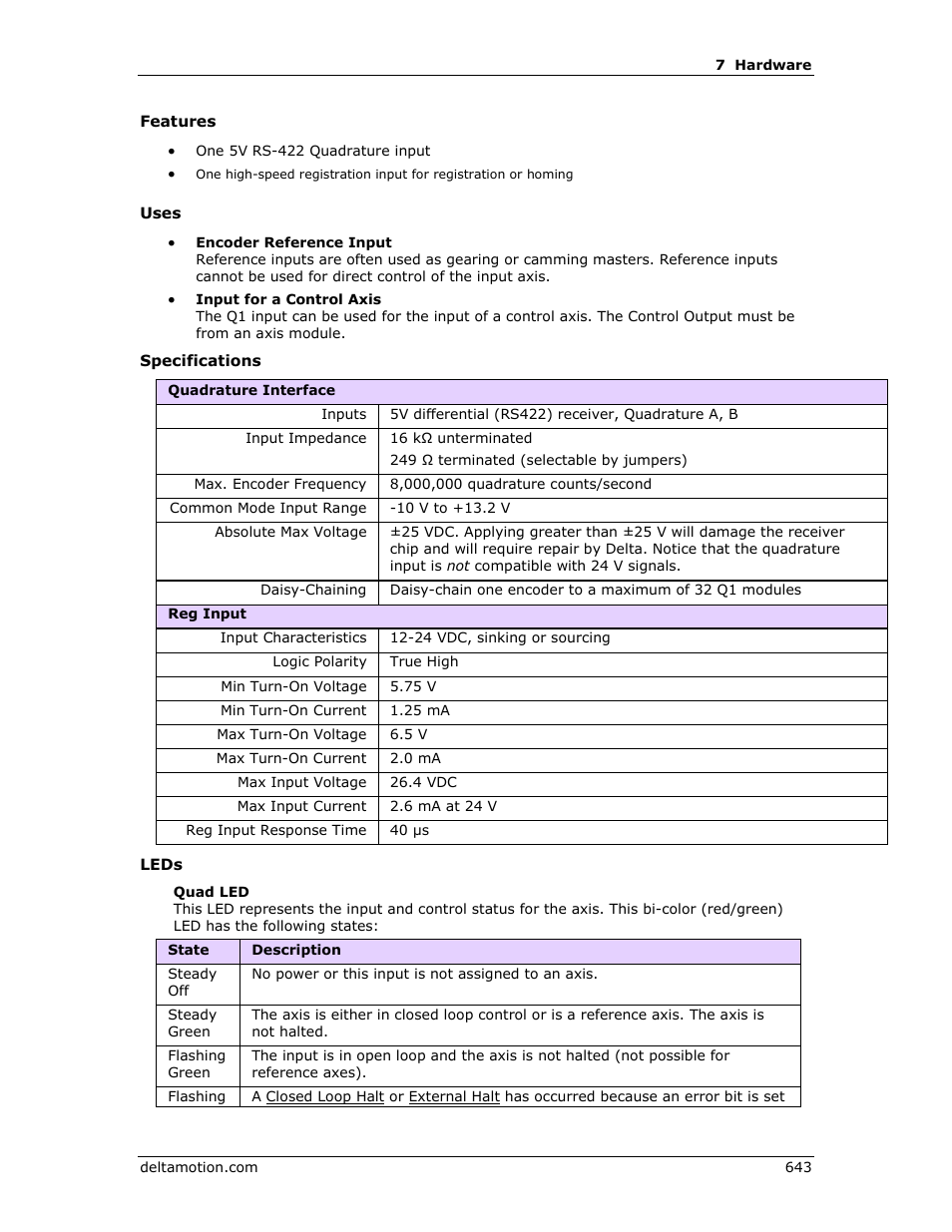 Delta RMC151 User Manual | Page 663 / 1221