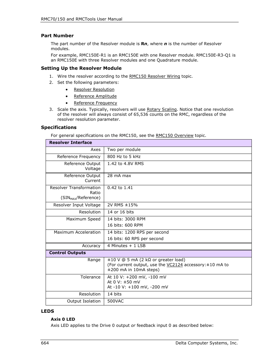 Delta RMC151 User Manual | Page 684 / 1221