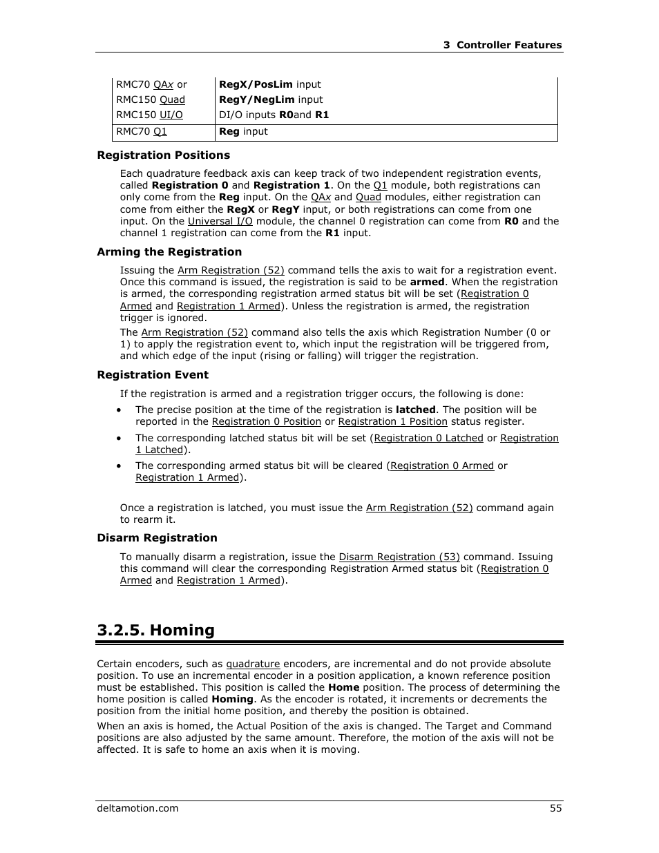 Homing | Delta RMC151 User Manual | Page 75 / 1221