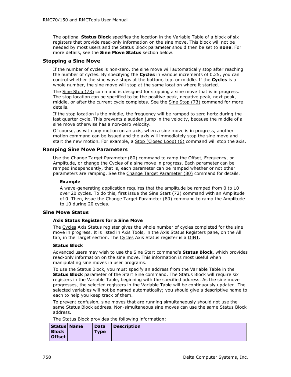 Delta RMC151 User Manual | Page 778 / 1221