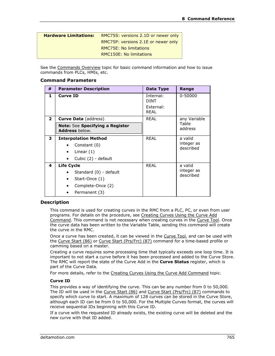 Delta RMC151 User Manual | Page 785 / 1221