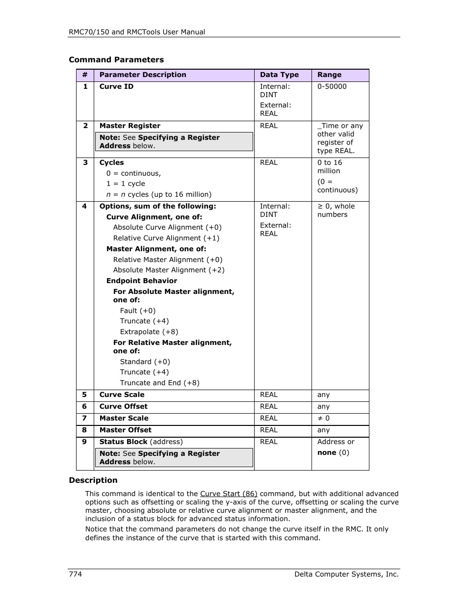 Delta RMC151 User Manual | Page 794 / 1221