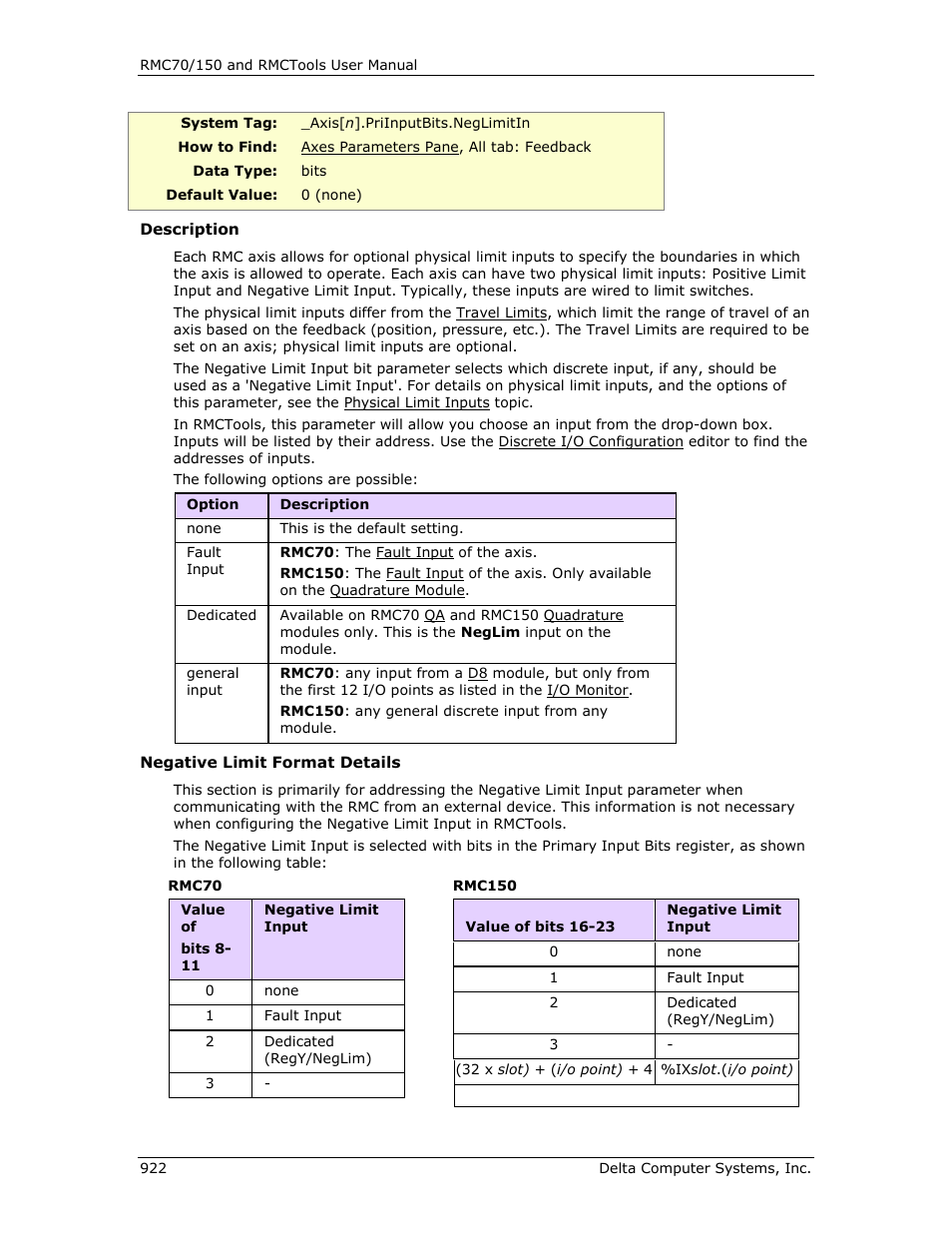 Delta RMC151 User Manual | Page 942 / 1221