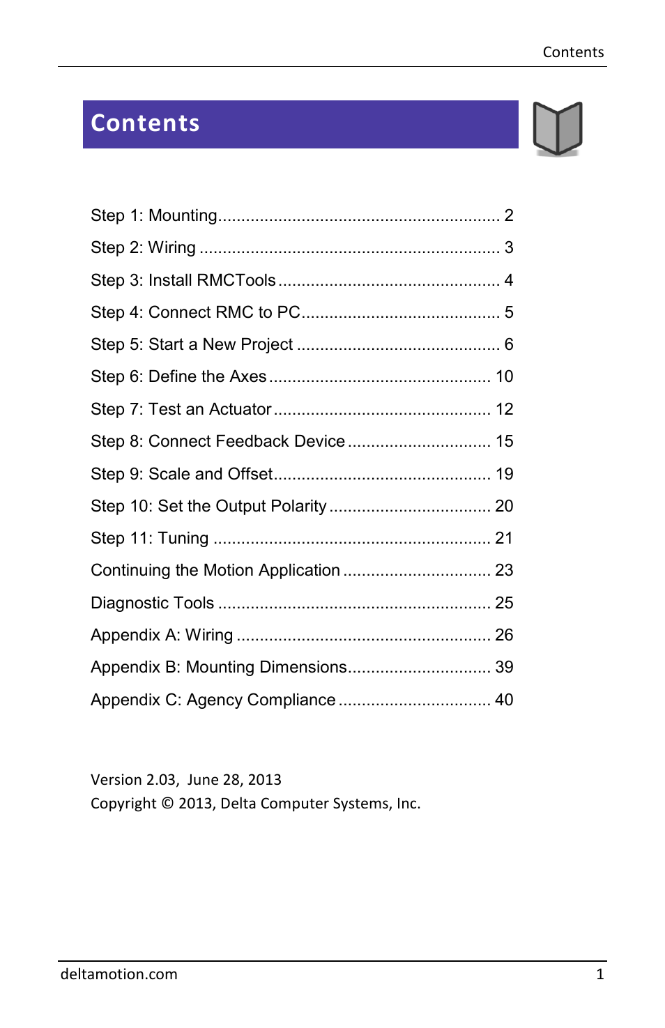 Delta RMC151 User Manual | Page 3 / 44