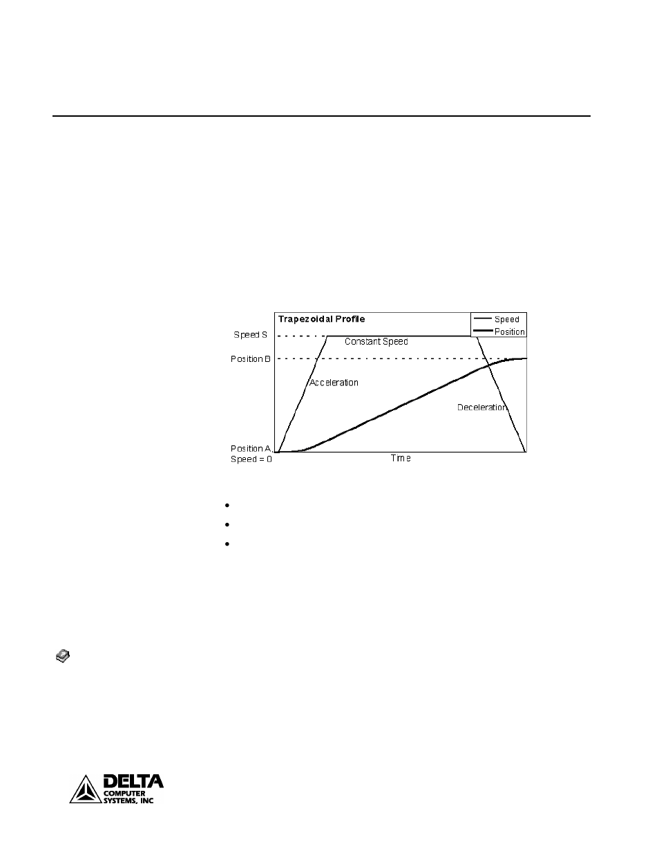 Features of the rmc100, Control options, Trapezoidal profile | Open loop (direct drive output) | Delta RMC101 User Manual | Page 15 / 68