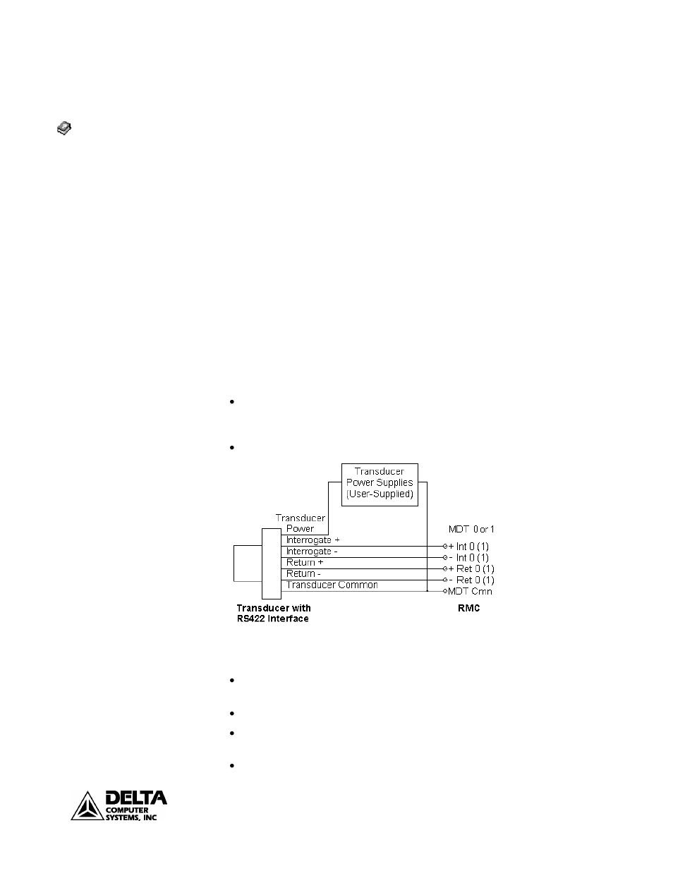 Wiring the mdt feedback module, Rs422 signals | Delta RMC101 User Manual | Page 37 / 68