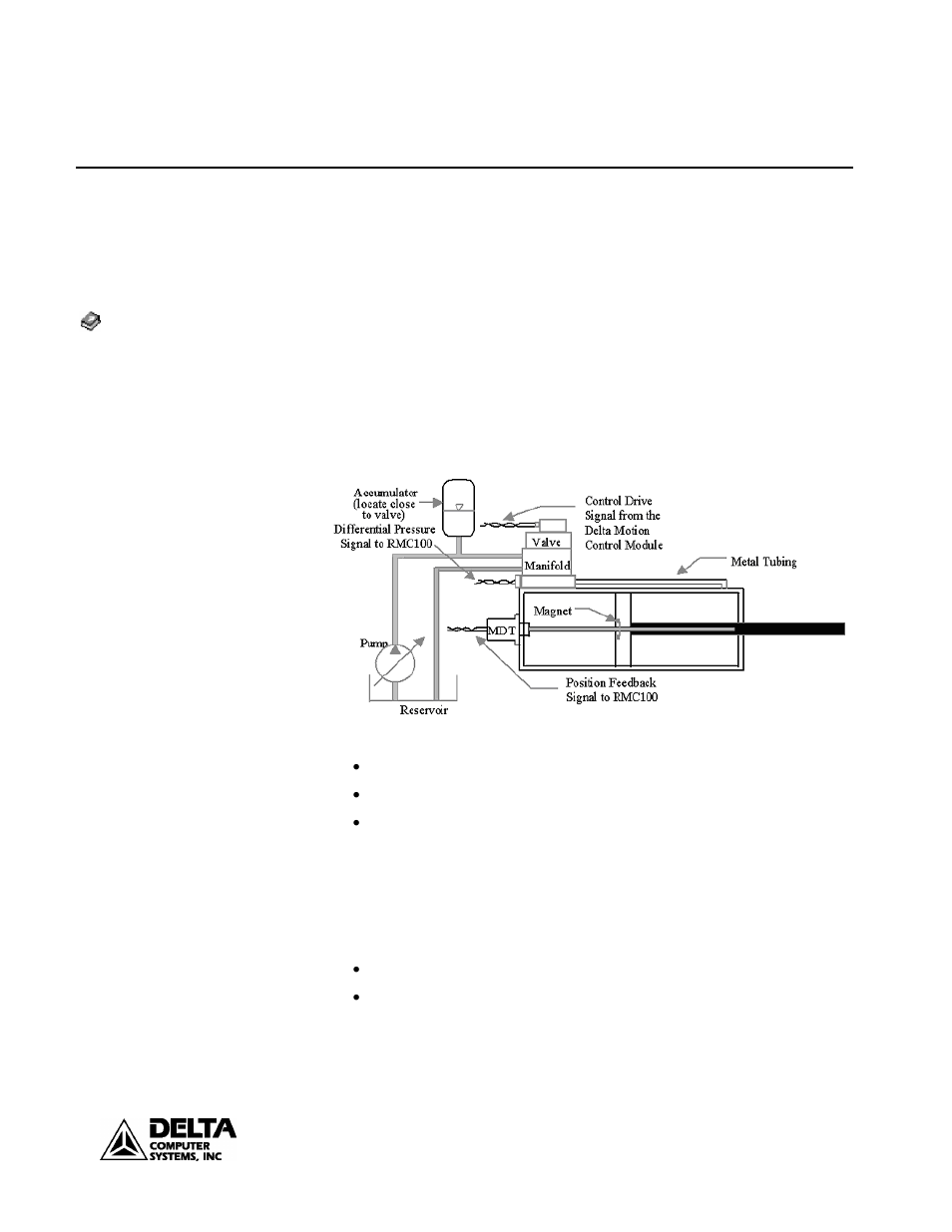 Appendix c: an example, Example setup & tuning of a hydraulic system | Delta RMC101 User Manual | Page 59 / 68