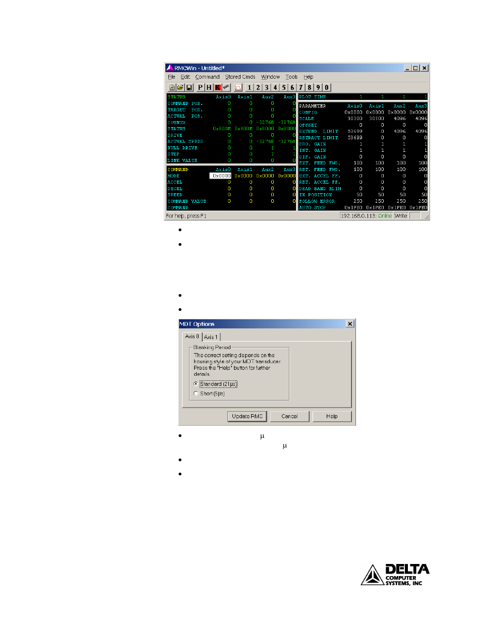 Delta RMC101 User Manual | Page 60 / 68