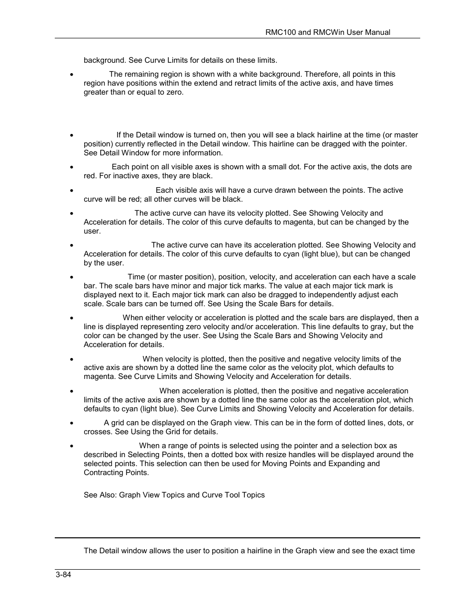 Curve tool: detail window, Curve tool: detail window -84, 3 curve tool: detail window | Delta RMC101 User Manual | Page 134 / 951